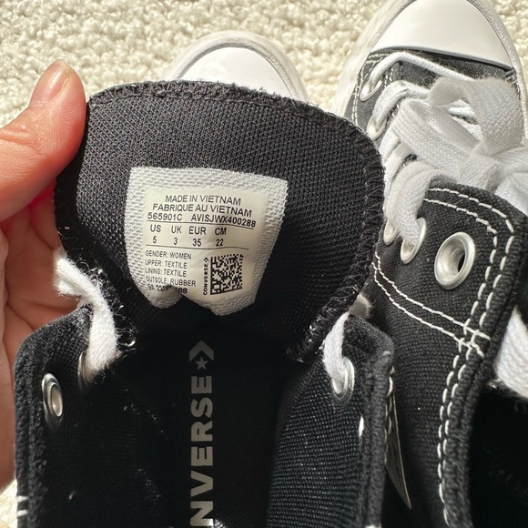 Converse Chuck Taylor All Star Lugged Lift Platform Shoes - Picture 4 of 6